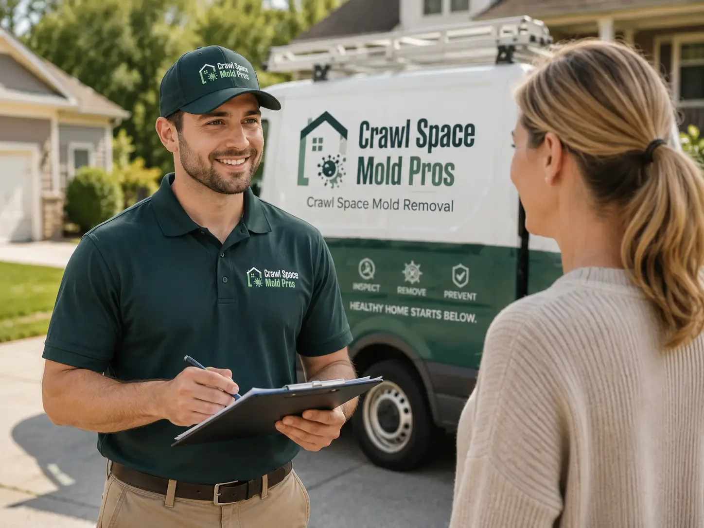 Crawl Space Mold Removal Deersville, OH FAQs
